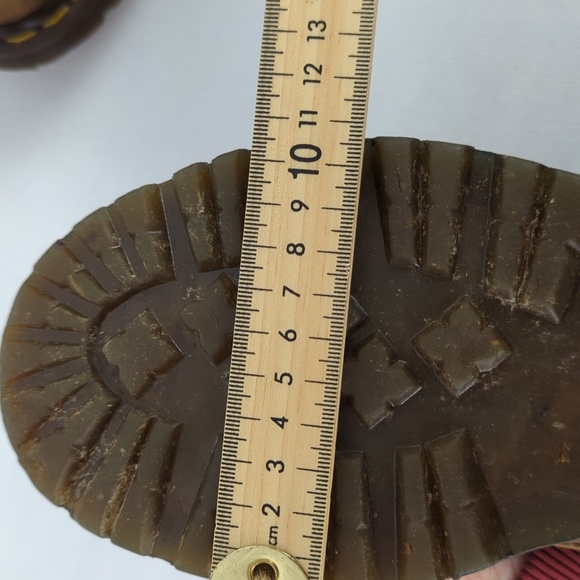 Vintage Worn Out Dr. Martens Brown Leather Boots - Picture 8 of 8